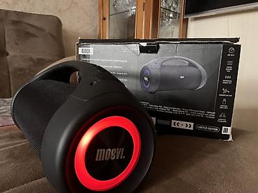 fm network: Moevi portativ Bluetooth akustik kolonkası - Güclü səs və bas — 3