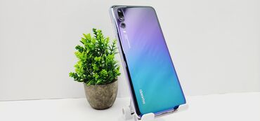 телефон huawei x5: Huawei P20 Pro, Б/у, 128 ГБ, цвет - Синий, 2 SIM