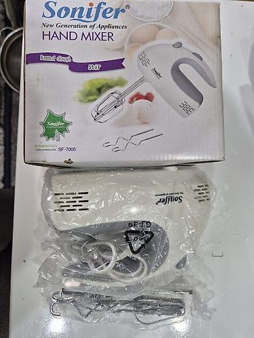 Sonifer Hand Mixer (Model: SF-7005) - Funksiyalar: çalmaq lalafo.az -da Sonifer Hand Mixer (Model: SF-7005) - Funksiyalar: çalmaq