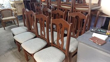 реставрация стульев: Кафе, ресторандар үчүн отургуч, Колдонулган, Жыгач