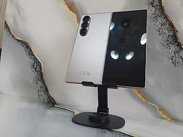 Samsung Galaxy Z Fold6, Б/у, 512 ГБ, цвет - Серебристый, 1 SIM, 2 SIM, eSIM