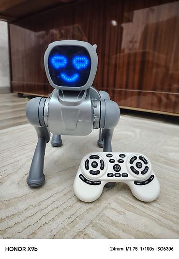 oyuncaq tutan aparat: AI Bionic Mecha Robot İt – pultla idarə olunan interaktiv oyuncaq — 1
