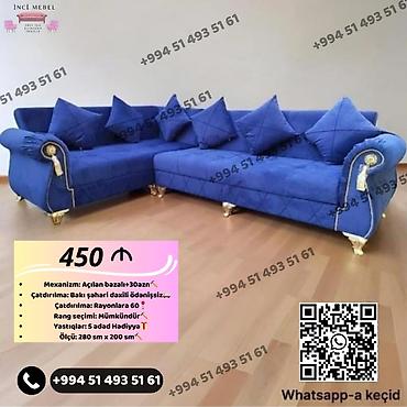 Divanlar: Künc divan, Yeni, Açılan, Bazalı, Parça, Şəhərdaxili pulsuz çatdırılma — 4