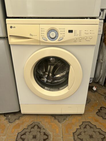 продаю стиральная машина автомат бу: Стиральная машина LG, Б/у, Автомат, До 5 кг, Узкая
