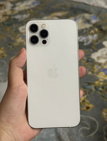 табылга холодильник: IPhone 12 Pro, Колдонулган, 64 ГБ, Ак, Каптама, 100 %