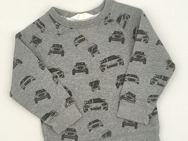 stroje kąpielowe she: Sweatshirt, H&M, 1.5-2 years, 86-92 cm, condition - Perfect