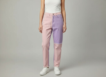 jeansy z naszywkami: Shein, Jeansy damskie, rozmiar XS