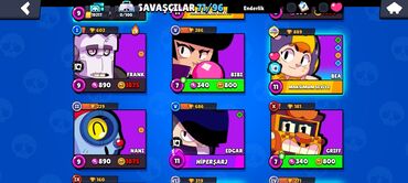 Digər: Brawl Stars oyun hesabı - Profil adı: Ferid<>Gence - Kupa — 6