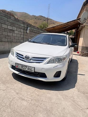 lada 9: Toyota Corolla: 2010 г., 1.6 л, Автомат, Бензин, Седан — 2