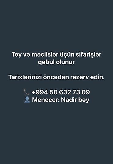 bakü masaj fiyatları: Şadlıq sarayları və ailəvi məkanlarla əməkdaşlıq təklif edirik — 1