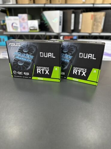 Sərt disklər (HDD): Videokart Asus GeForce RTX 3050, 6 GB