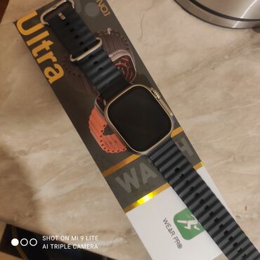 watch 8: Apple watch dt 8 hediye olunub istifade etmemiwem zeng elemek musigi