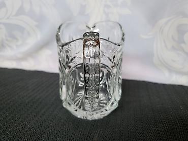 Čajnici: Bokal nov kristalni iz 70ih. Kristalni bokal,pun rad,sve na njemu — 8