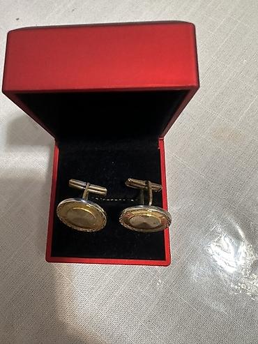 Аксессуарлар: Запонки мужские, 2 пары, в подарочных боксах. 200с, 400 с - Пара 1 — 4