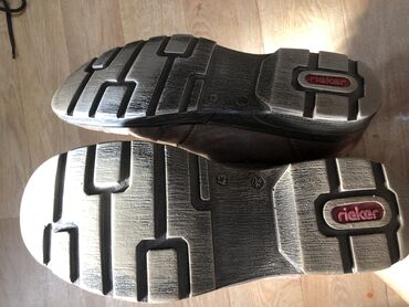 Ботинки: Мужские ботинки, 43, Rieker, Б/у, цвет - Коричневый, Бесплатная доставка, Платная доставка, Самовывоз — 9