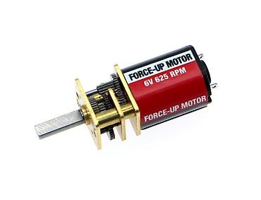 Motor üçün digər detallar: Force-Up 6V 625 RPM Karbon Fırçalı DC Motor – Mini Sumo robot — 2
