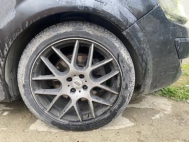 r18 teker diski: Alüminium yüngül lehimli disk və şin dəsti - Disklər: çoxşüalı (10 — 2