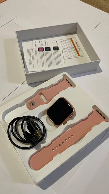 hw3 pro smart watch: Yeni, Smart saat, Smart, Аnti-lost, rəng - Bənövşəyi