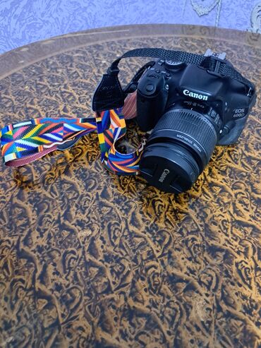 canon 650: Canon 18-55 fotoaparat çox əla və ideal vəziyətdədir.təp təzə kimi