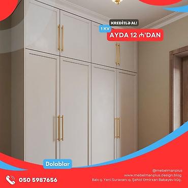 Sifarişlə dolablar: Modern dolablar KREDİTLƏ Dolabları indi kreditlə əldə, edə — 17