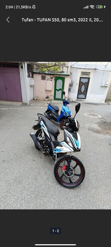 atv motosiklet: Tufan - S50, 80 sm3, 2023 il, 20000 km