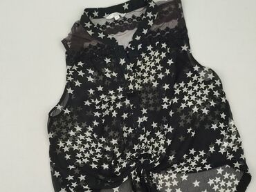 bluzki z siateczka czarne: New Look, Women's blouse, size M