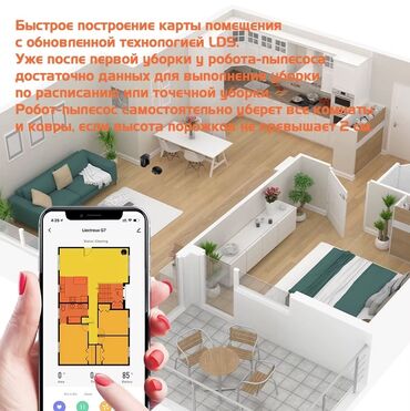 Роботы-пылесосы: Робот-пылесос Смешанная, Составление плана помещения — 10