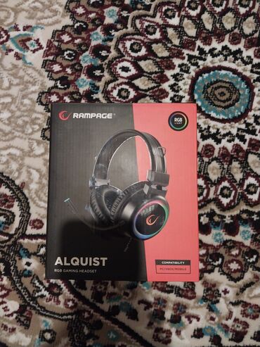 usb fleshka: Rampage ALQUIST RGB Gaming Headset - Platform uyğunluğu: PC / Xbox /
