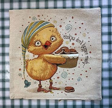 Наволочки: Декоративные наволочки с гобеленовым рисунком “цветы” - Формат — 23