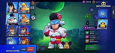 Digər: Brawl Stars oyun hesabı - Kupa: 12,298 Savaşçılar: 55/100 - Hesabda — 5