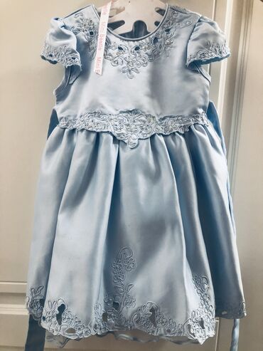 голубое платье: PL - Kid's Dress, цвет - Голубой