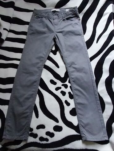 Kid's jeans trousers: Rəng - Boz, Cins şalvar, Oğlan üçün, 12 - 14 yaş — 2