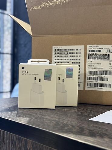 printer adapter: Original Apple USB‑C 20W Power Adapter Her biri ayri seriya nomresi — 2