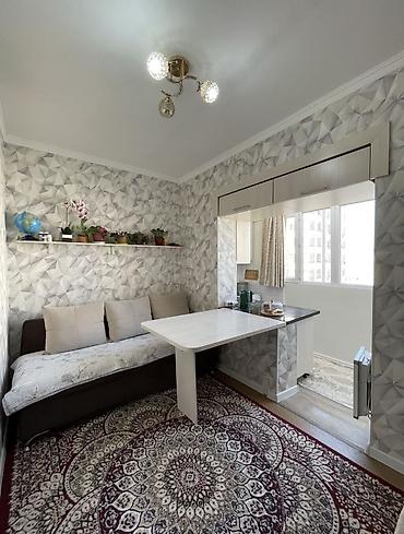 квартиры кок жаре: 1 комната, 41 м², Кок-Жар мкр 106 серия улучшенная, 6 этаж, Свежий ремонт — 3