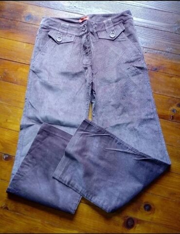 tople zimske pantalone: Pantalone, 2XL (EU 56), Zvoncare, bоја - Braon