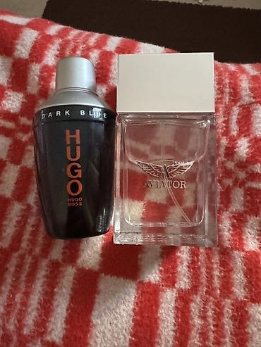 amber elixir: Два мужских аромата в комплекте: 1) Hugo Boss Hugo Dark Blue (Travel — 2