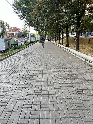 Брусчатка: Брусчатка кирпич, Для парка, Бетонная, Прессованная, Новый, Бесплатный выезд, Гарантия, Укладка — 9