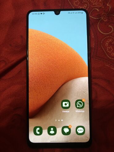samsung a32: Samsung Galaxy A32 5G, Б/у, 64 ГБ, цвет - Белый, 2 SIM