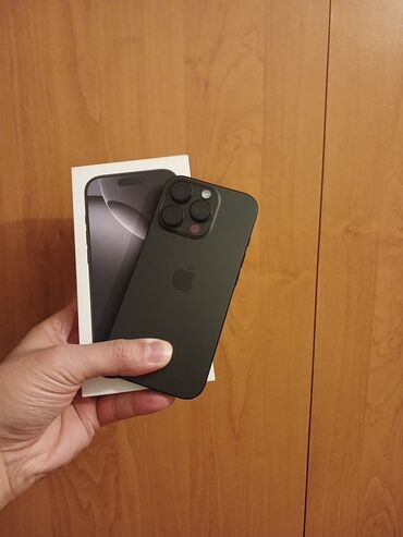 Mətbəx texnikası: IPhone 16 Pro, 256 GB, Black Titanium, Face ID