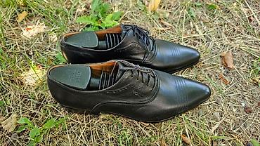 Туфли: Мужские туфли, 43, AURA SHOES, Новый, цвет - Черный, Самовывоз — 9