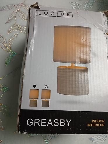 gobleni katalog: Lucide GREASBY – stona/lampa za enterijer - Tip: stolna lampa za — 1