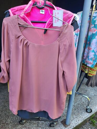bluze i tunike za punije: L (EU 40), bоја - Roze