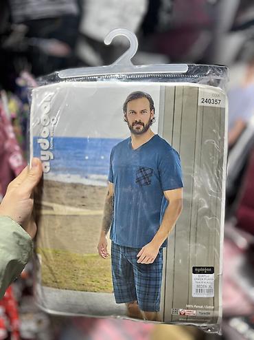 Домашние костюмы: Мужская пижама Во всех размерах Турция Стоимость:0-2000 сом Адрес — 17