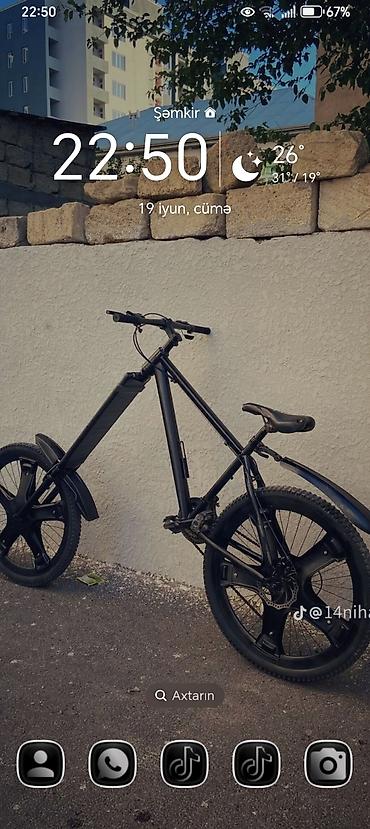 varli ata kasib ata: Elektrik velosipedi – şəhər və yüngül off-road gəzintiləri üçün — 1
