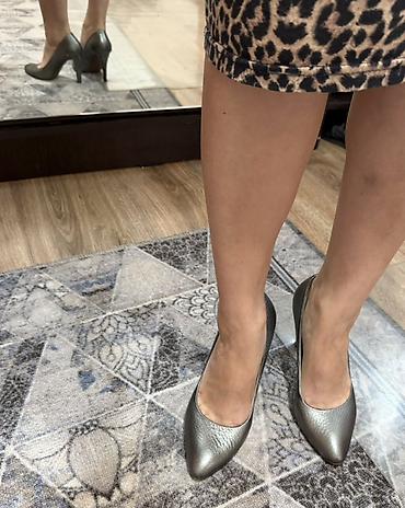 Туфли: Туфли, 35, Polann, Б/у, цвет - Серый — 4