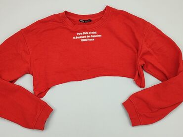 czerwona bluzki zara: Top Zara, S, stan - Dobry