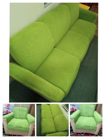 divan açilan: İşlənmiş, Divan, 2 kreslo, Bazalı, Açılan