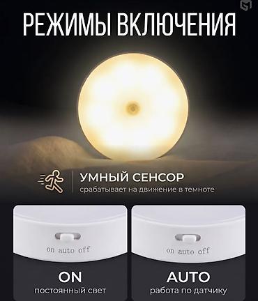 mini projector: Беспроводной светильник с датчиком движения (ночник) - Тип — 3