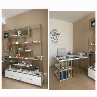 Ofis dəst mebeli: Ofis ucun şkaf ve masa 850azn. (Alinib 2500) az islenib əla