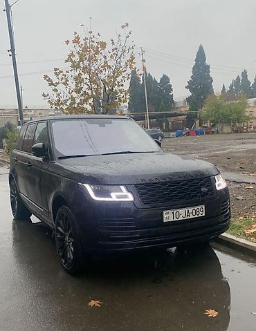 Land Rover: Range Rover SUV - Kuzov: Qara rəng, tam ölçülü lüks SUV - Sürətlər — 9